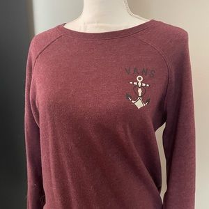 Vans Maroon Anchor Pullover Sweatshirt